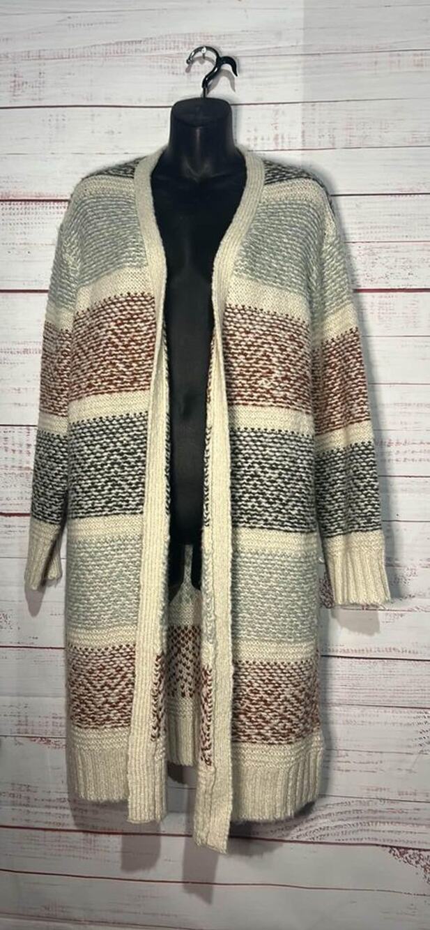 Universal Thread Chunky Knit Longer Cardigan | Small